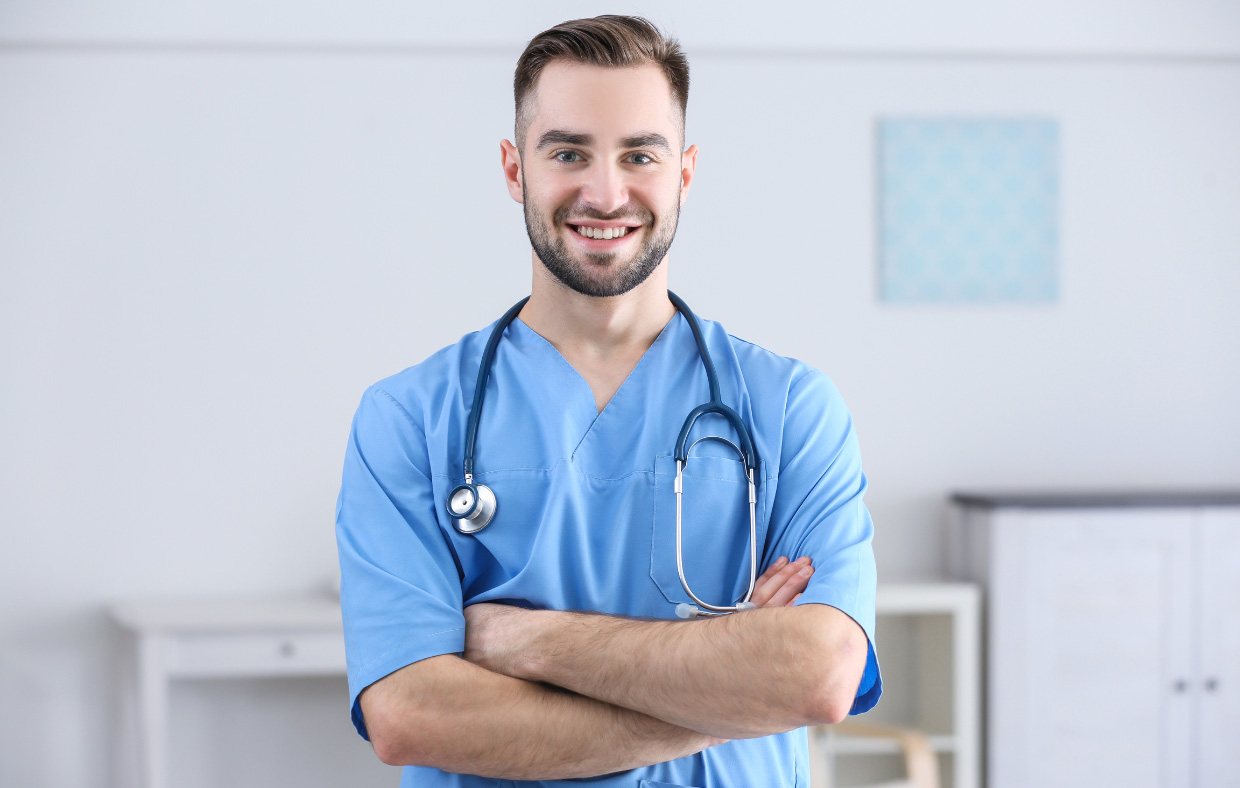 Image of a nurse who provides community health.